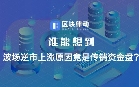 谁能想到，波场逆市上涨原因竟是传销资金盘？
