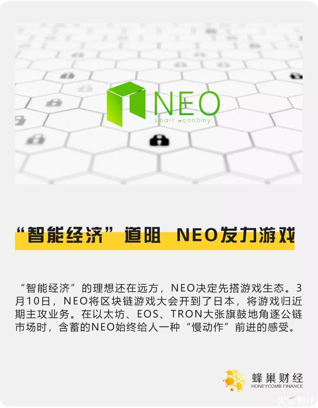 “智能经济”道路受阻，NEO开始发力游戏