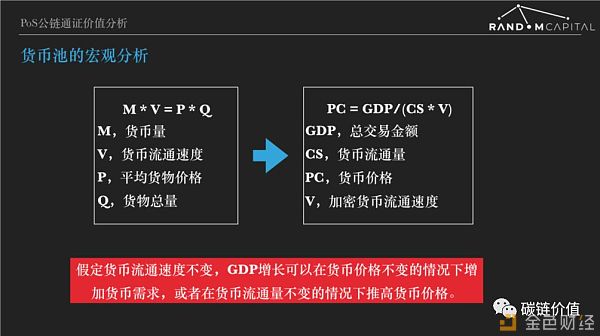 如何给PoS项目估值？你需要了解「三池模型」