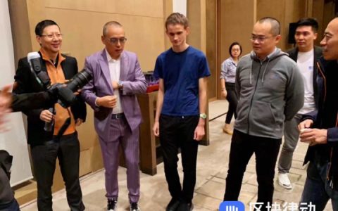 这五个男人的合影，让互联网圈和币圈都嗨起来了