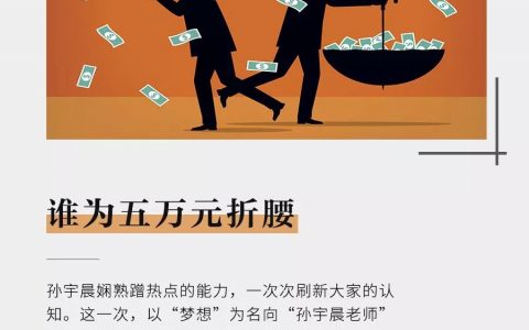 谁为五万元折腰