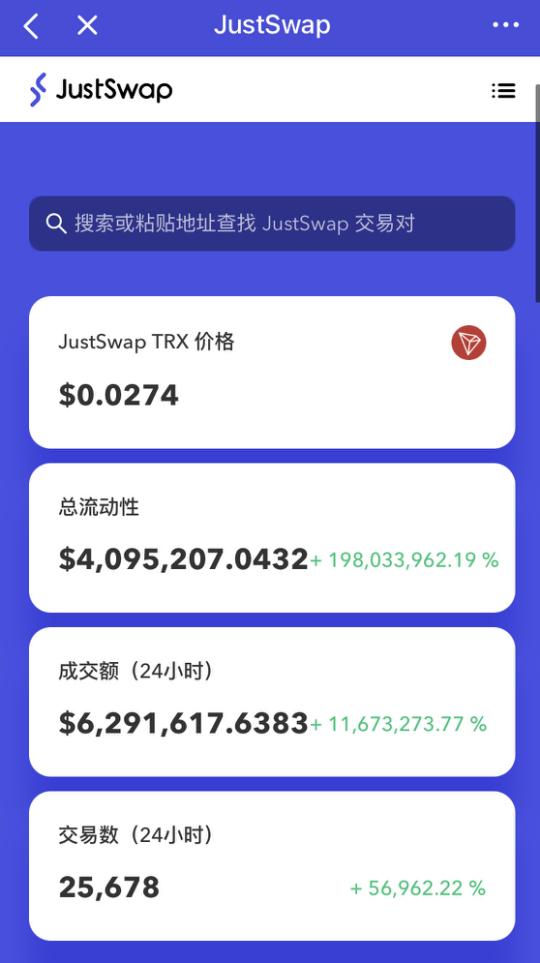自封百倍币工厂，波场Justswap首秀演砸