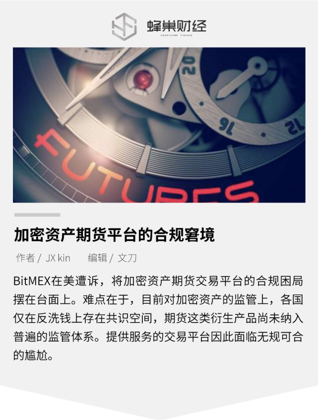 加密资产期货平台的合规窘境