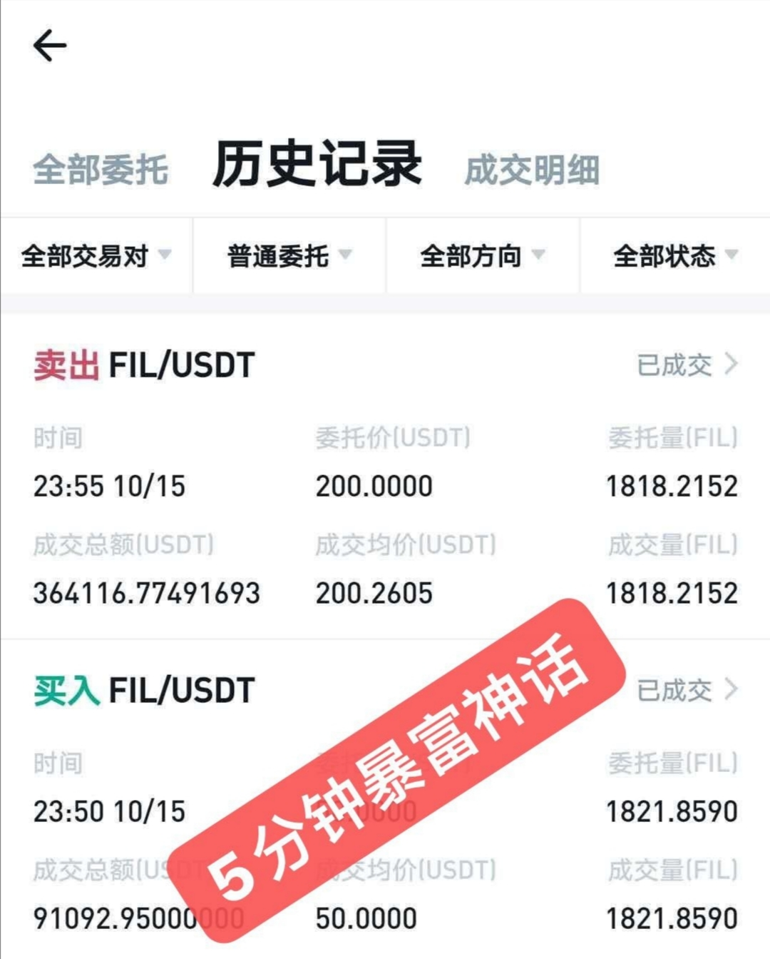 Filecoin上线12小时：开始即顶点，散户套利官方做市