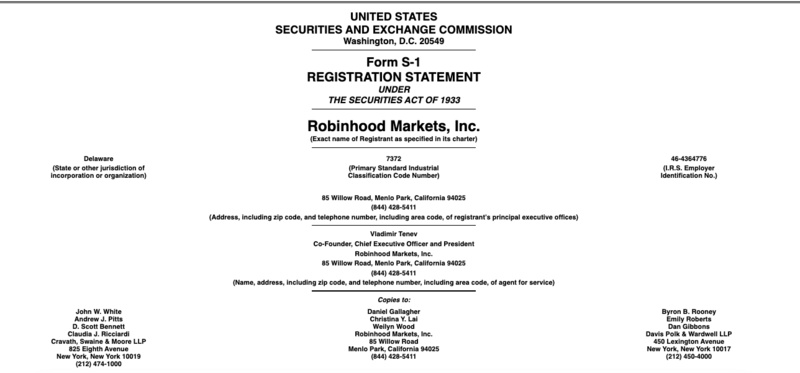 解读 Robinhood 招股书三大重点，透视其市场定位和增长潜力