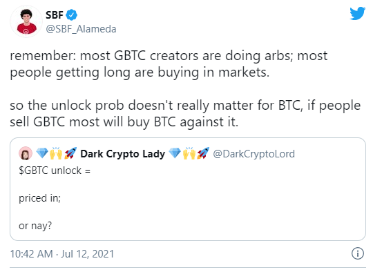 即将到来的14亿美元的 GBTC 解锁可能会使比特币崩溃？