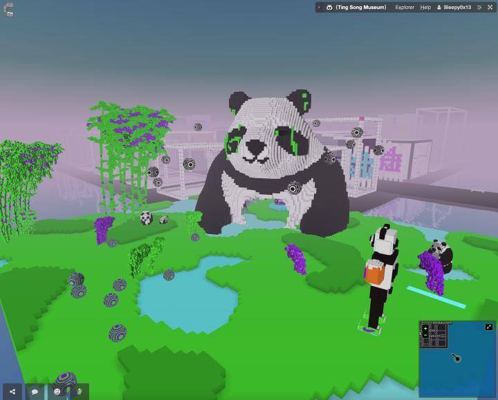 支持 Facebook 登录的 CryptoVoxels，是元宇宙的未来吗？