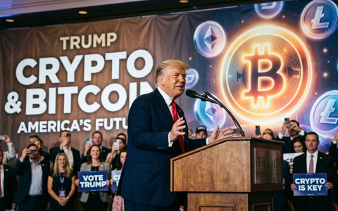 特朗普一条推文，BTC时隔3个月重返8万美元